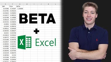 How to Calculate BETA on Excel - Slope Tool