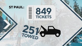 Hundreds of Twin Cities residents hit with hefty snow emergency tickets