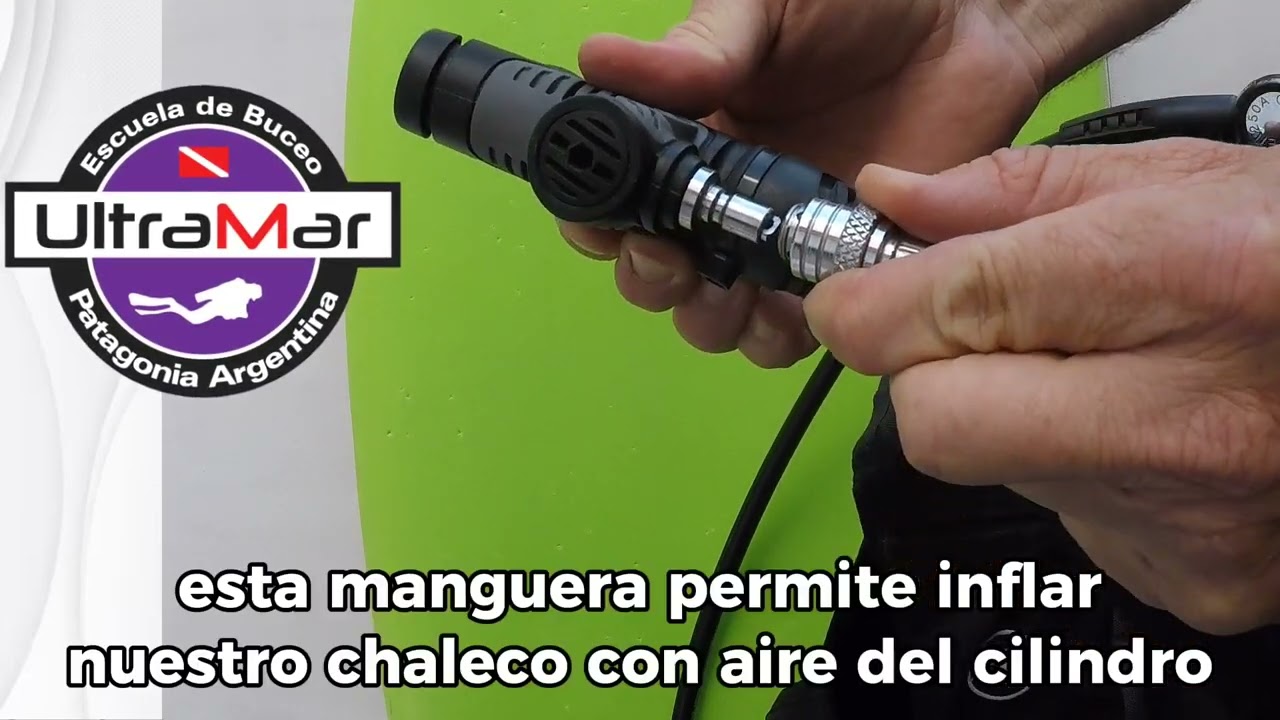 Descripciones sencillas de equipos de buceo. Escuela de Buceo Ultramar.