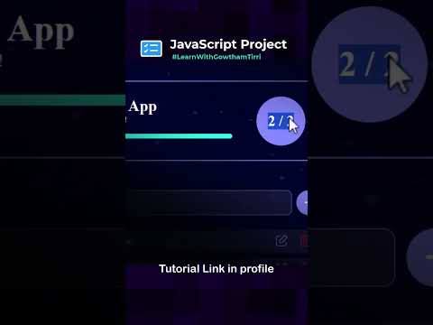 Todo App JavaScript