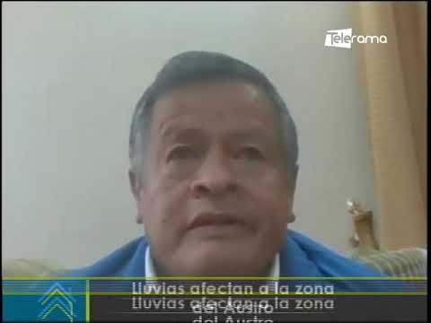 Lluvias afectan a la zona del Austro