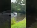 Anti-ICE protester&#39;s car SINKS while yelling at agents #shorts #foxnews #news #us