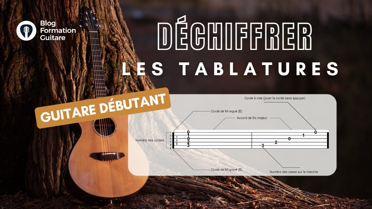 Tablature guitare : la déchiffrer en un temps record (+ astuces pour la  trouver) - La Guitare en 3 Jours