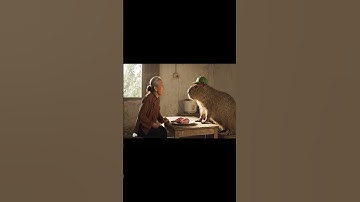 Capy nấu ăn cho bà theo phong cách quân ngũ #capybara #memes #giaitri