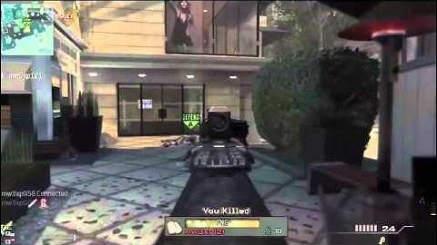 Mw3 across map headshot quickscope gameplay full MW3 GAMEPLAY OFFICIAL