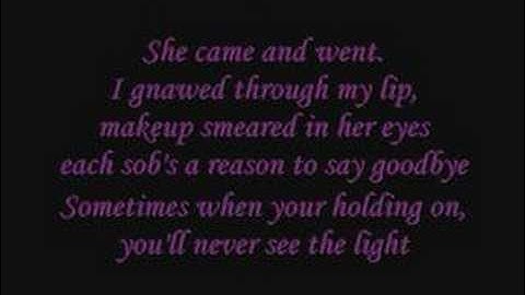 Atreyu - Right Side Of The Bed ( LYRICS )