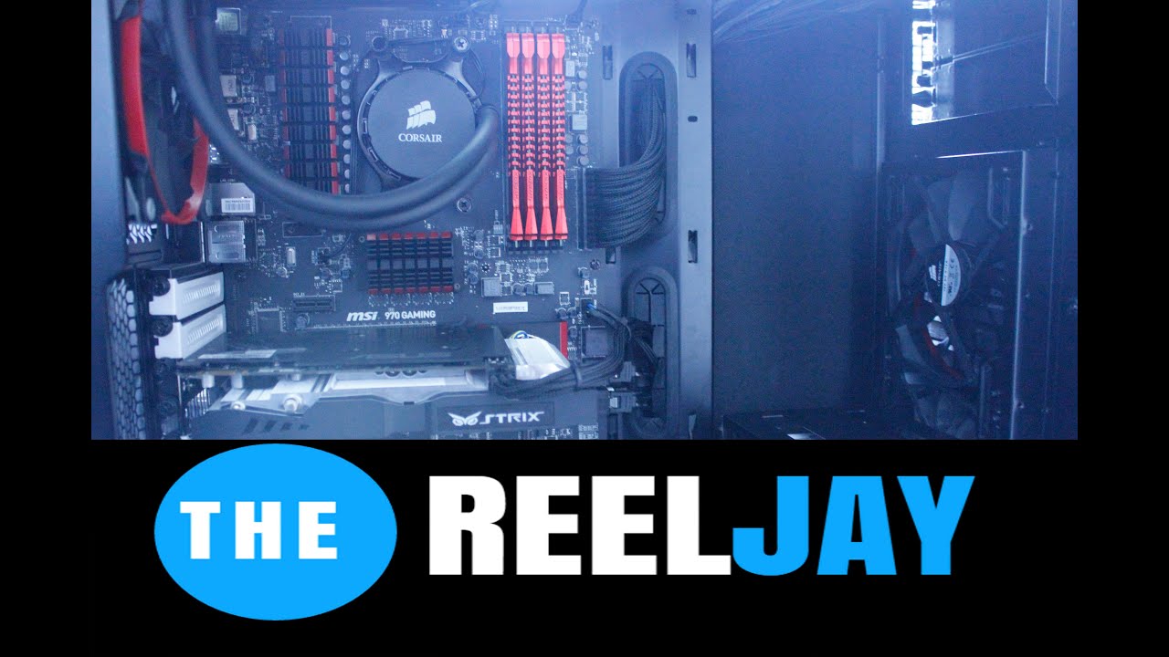 HTPC/ Gaming Pc Build $600 Fx8320 & Gtx960 - YouTube