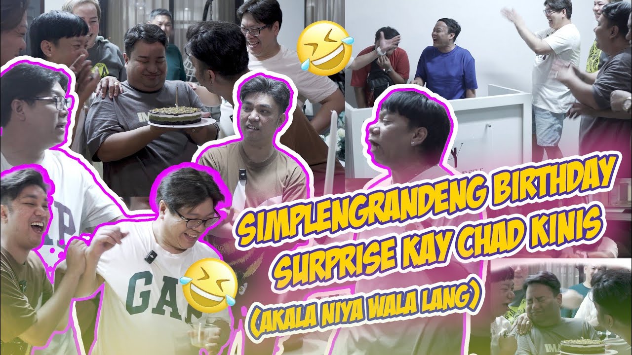 SIMPLENGRANDENG BIRTHDAY SURPRISE KAY CHAD KINIS (AKALA NIYA WALA LANG) | BEKS BATTALION