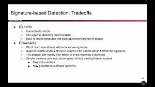 [Networking8, Video 12] Signature-Based Detection