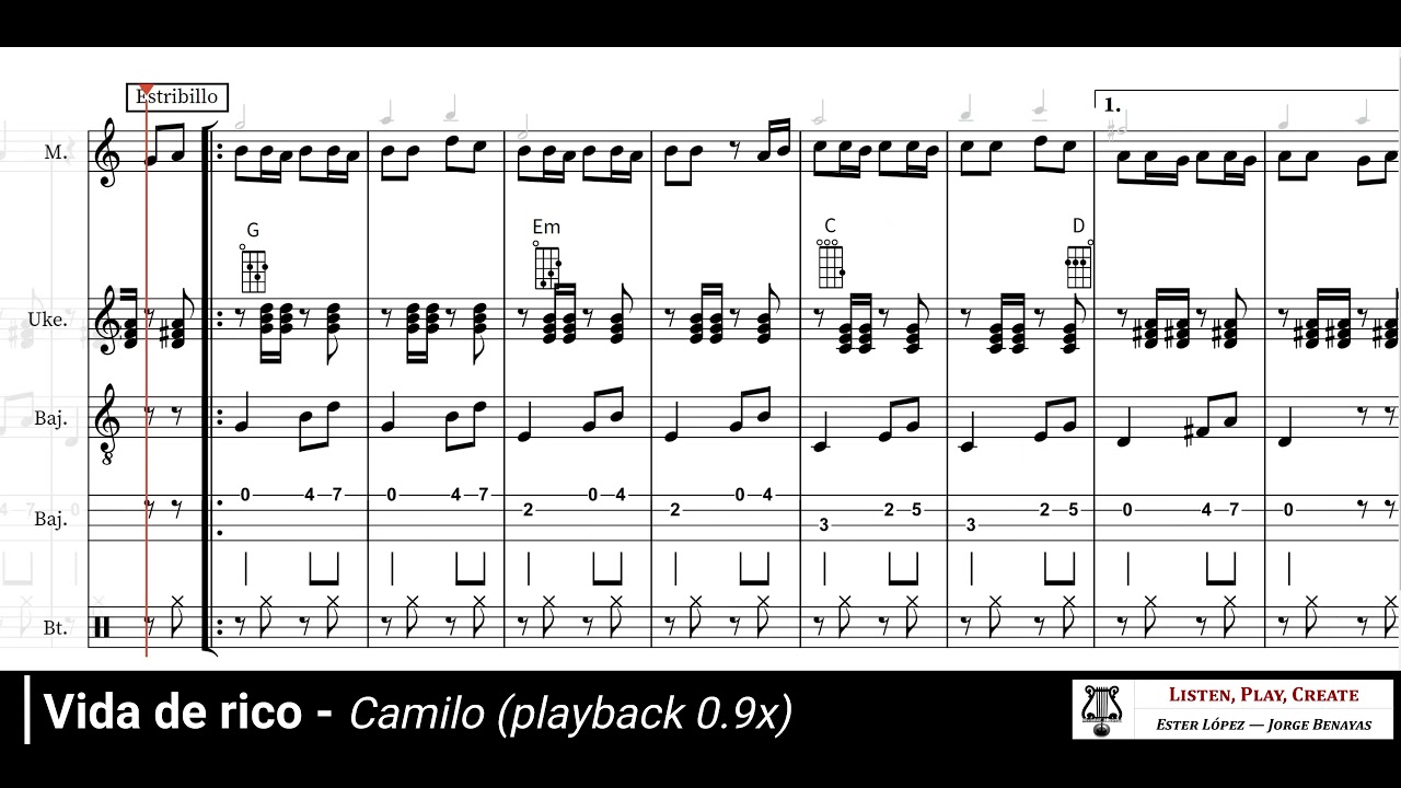 Vida de rico – Camilo – Listen – Play – Create