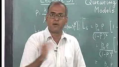 Lec-31 Single Server Queueing Models