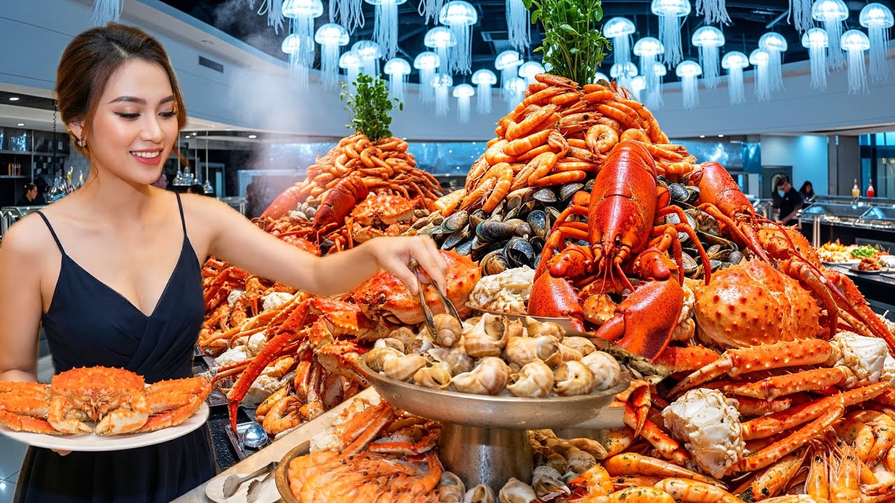 Foreign Tourists Reacted with Surprise to This All-You-Can-Eat Buffet in Hanoi for $20