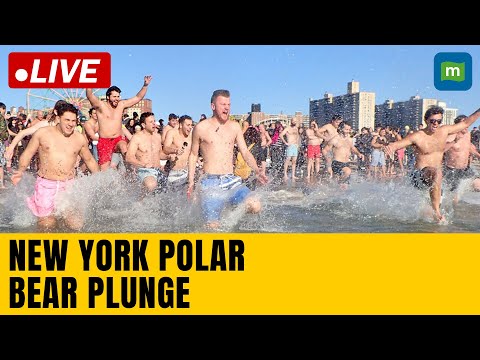 New York LIVE | New Year's Day 2025 Coney Island Polar Bear Plunge | New Year 2025 | US News | N18G Episode cover