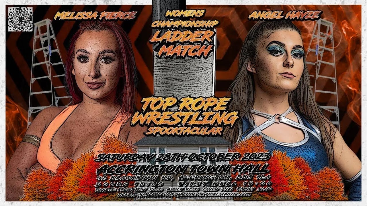 Матч за звание чемпиона среди женщин | Мелисса Фирс против Энджел Хейз | Top Rope Wrestling