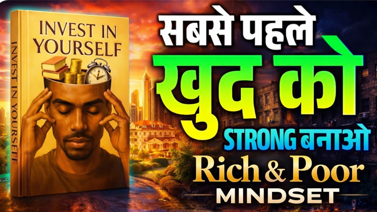 Invest In Yourself Complete Summary in Hindi | Build Skills, Wealth & Discipline 😱
