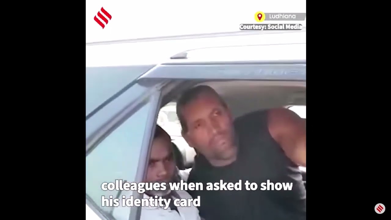 the great khali slaps toll plaza employee in ludhiana