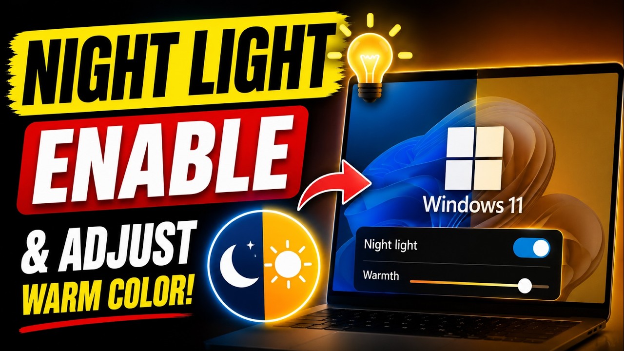 How To Enable Night Light in Windows 11 & Adjust Warm Color Settings ...