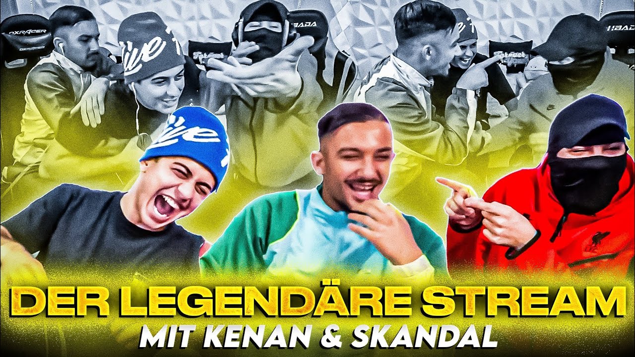 EMRE, KENAN & SKANDAL DREHEN DURCH 😱 Der LEGENDÄRE STREAM mit KENAN & SKANDAL in voller Länge...