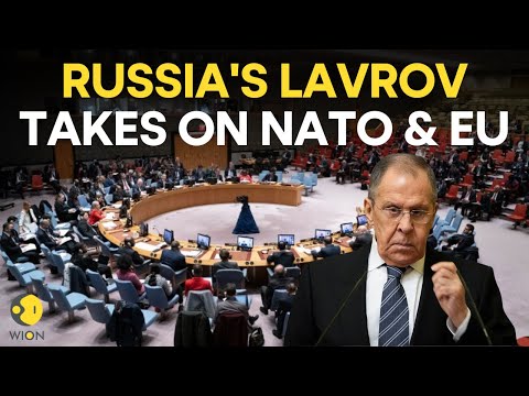 Lavrov at UNSC: West seeks to isolate Russia, contain China | Russia-Ukraine War | WION Live