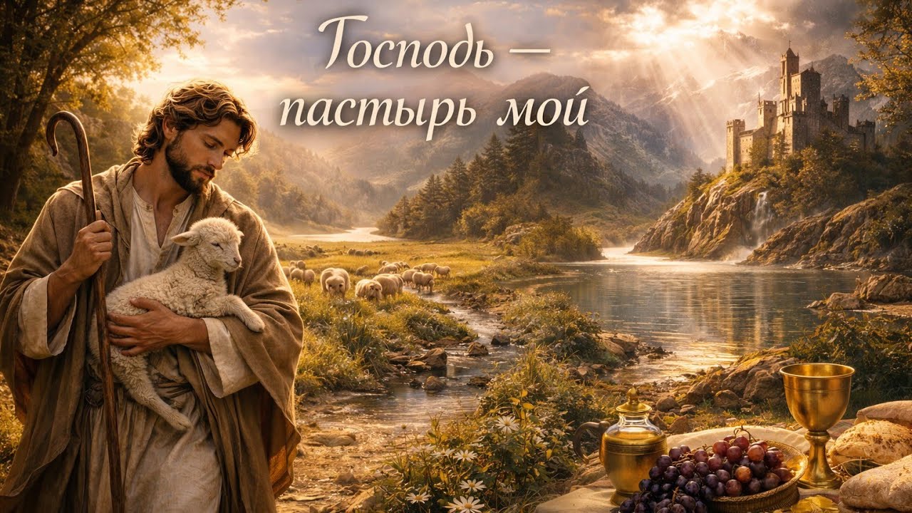 Песня - Псалом 22. Господь пастырь мой (детский хор) | Christian folk worship 