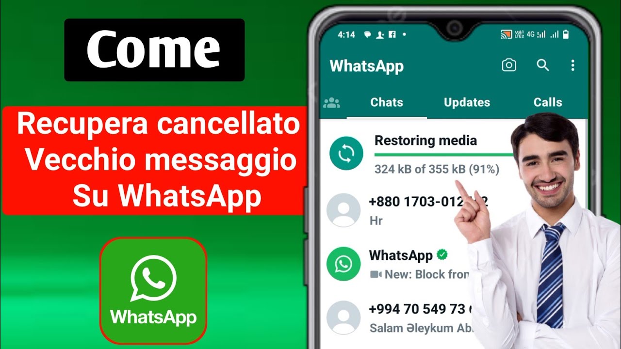 Come recuperare chat cancellate su WhatsApp senza backup ৷ Come