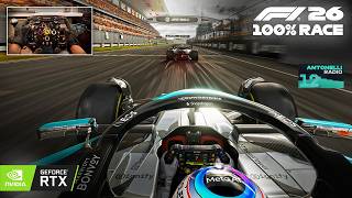 Kimi Antonelli's Mercedes W17 | F1 26 Ultra Realistic Season | 2026 Chinese GP 100% Race Gameplay screenshot 3