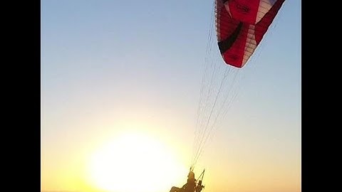 The Great Gig in the Sky - Paramotor vs Drone