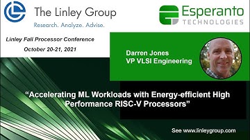 See Esperanto @ The Linley Fall Processor Conference