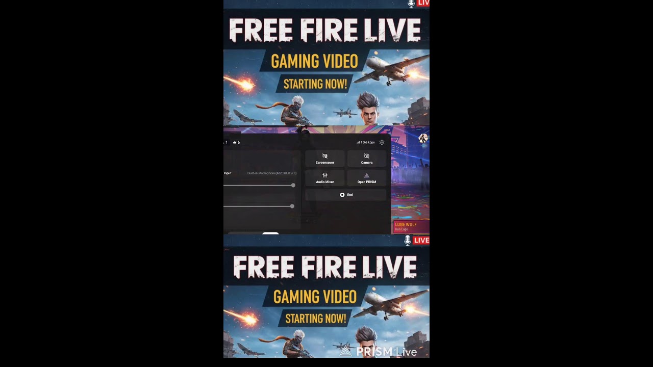 Lagu Gaming Live free fire All Gamer