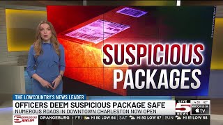 VIDEO: Charleston Police clear suspicious package that prompted downtown road closures
