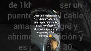 How to disable the Chevrolet Cavalier anti-theft system when the warning light keeps flashing