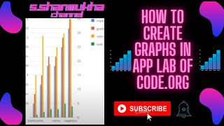 how to create Graphs in App lab of Code.org.