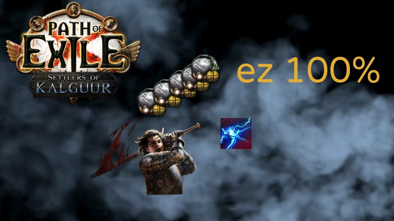 Path of exile [3.25] lighting strike slayer delirium 100%