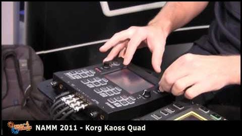 NAMM 2011: Korg Kaoss Quad Demonstration
