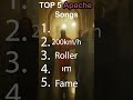 TOP 5 Apache Songs