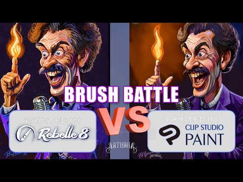 Rebelle 8 vs Clip Studio Paint: Which is Best for Digital Painting?