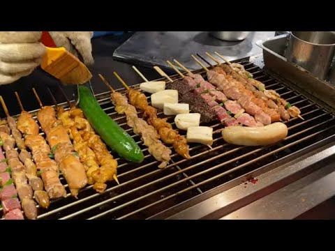 The Best Grilled BBQ Kebab - Taiwanese Street Food