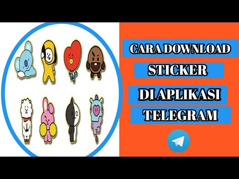 CARA MENDOWNLOAD STIKER DI TELEGRAM || 2020