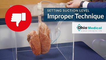 Setting Suction Level: Improper Technique