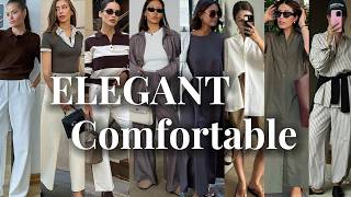 Top 6 Comfortable & Elegant Outfits for Everyday | Timeless Fashion for Women Over 50 & 60