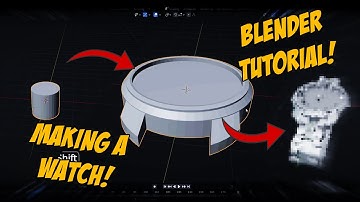 Crafting a Realistic 3D Watch in Blender! | Beginner-Friendly Blender Tutorial