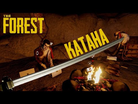 Пещера с катаной (4) в The Forest