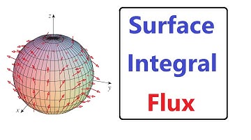 222- Vector Calculus 52- Surface Integral 11 - Surface Integrals of Vector Fields, Flux 1