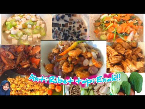 Daftar Masakan KUMPULAN MENU BUKA ATAU SAHUR PALING SIMPEL TAPI ENAK DAN SEHAT //IFTAR AND SUHOOR MENU Yang Sehat