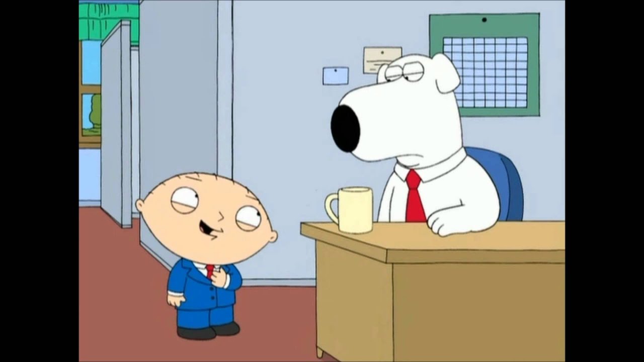 stewie fuck you youtube brian works for stewie