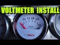 VOLTMETER INSTALL (aftermarket)