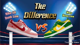 difference between nike sb and dunks