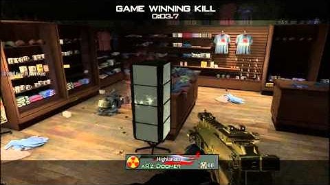 CoD MW3 TDM Tac Insertion winning kill