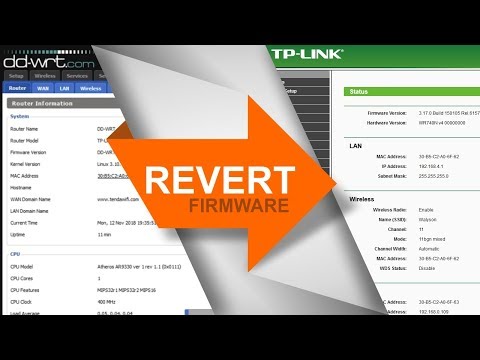 Vídeo: Como Reverter Firmware