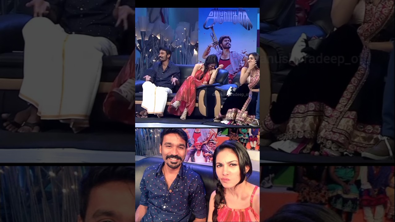 Dhanush & amrya dastur throwback anegan interview 😂😂 